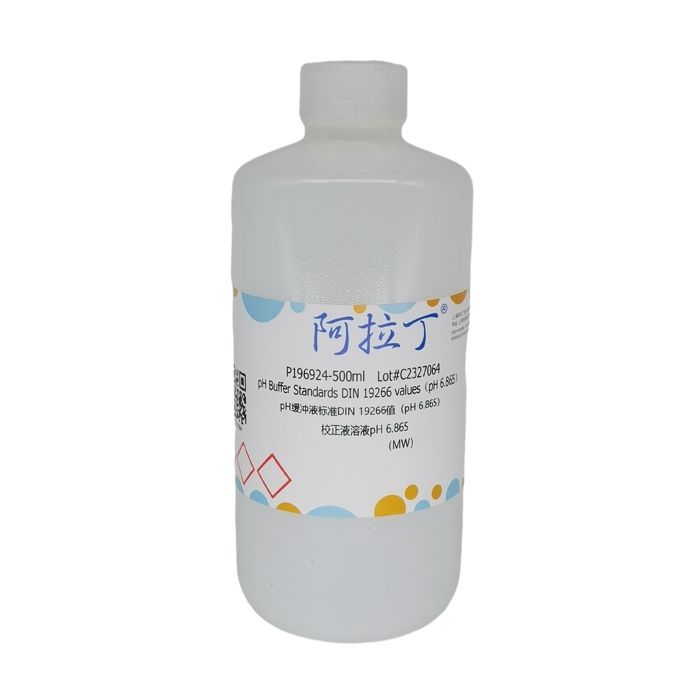 pH缓冲液标准DIN 19266值（pH 6.865）