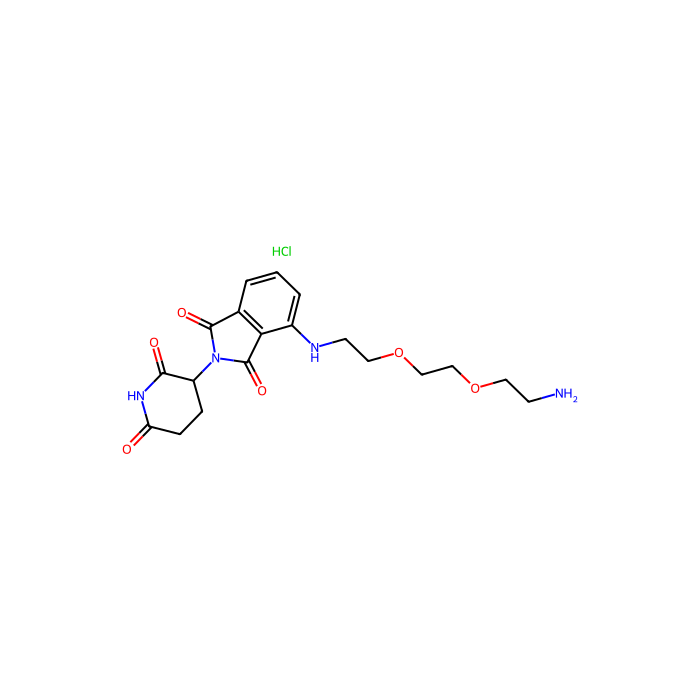 泊马度胺 4'-PEG2-胺 盐酸盐