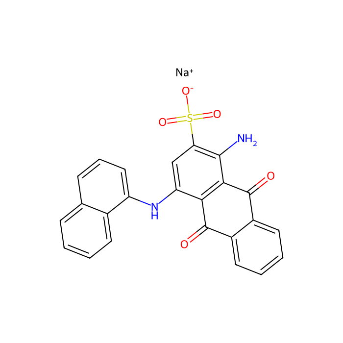 1-氨基-4-(1-萘基)氨基蒽醌-2-磺酸钠盐(PSB 06126)