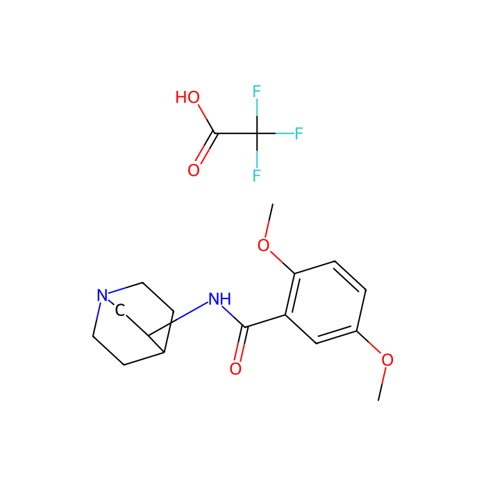 PSEM 89S,PSAML141F-GlyR和PSAML141F，Y115F-5-HT3嵌合离子通道激动剂
