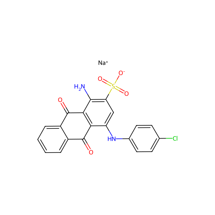1-氨基-4-(4-氯苯基)氨基蒽醌-2-磺酸钠盐(PSB 069)