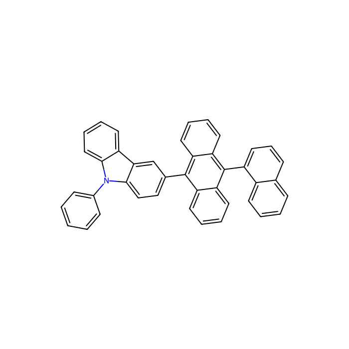 9-（9-苯基咔唑-3-基）-10-（萘-1-基）蒽