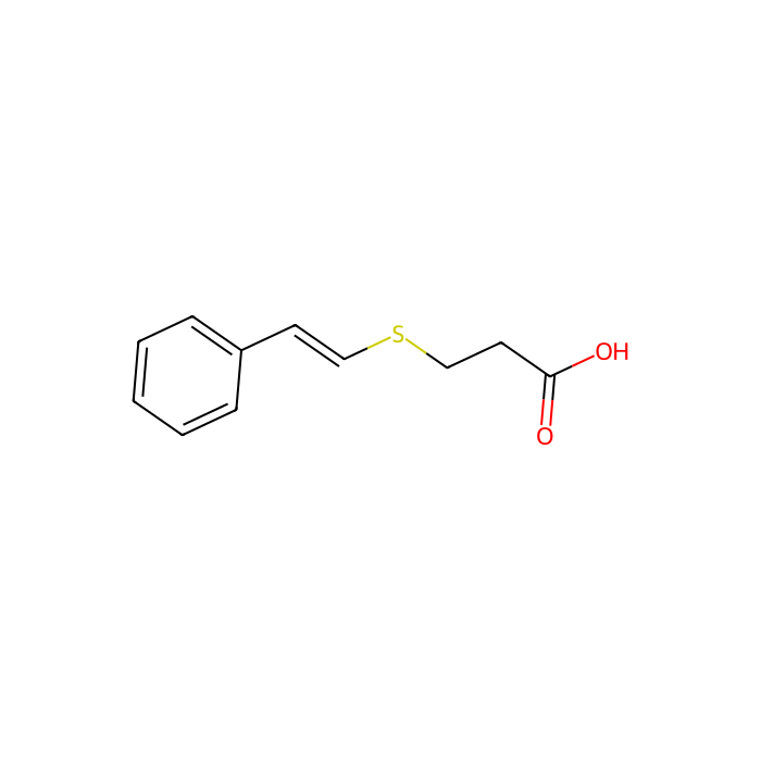 3-(苯乙烯硫代)丙酸