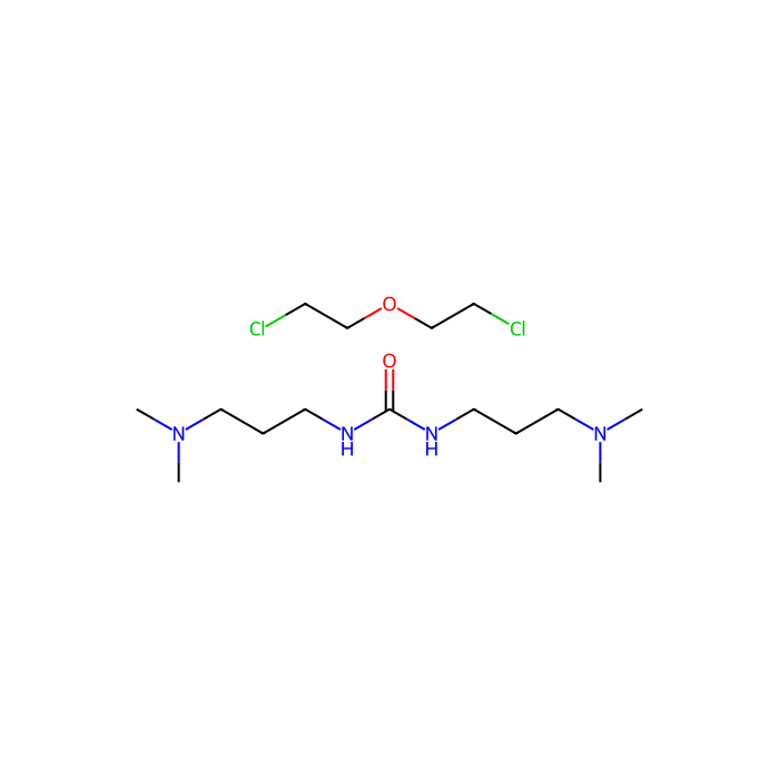 聚[双(2-氯乙基)醚-alt-1,3-双[3-(二甲氨基)丙基]脲]季铵化， 溶液