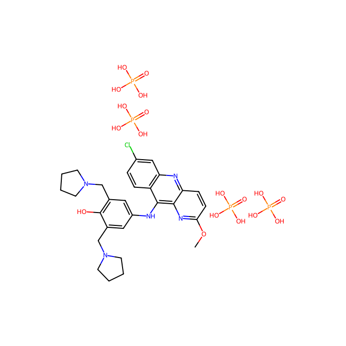 Pyronaridine tetraphosphate,抗疟疾试剂