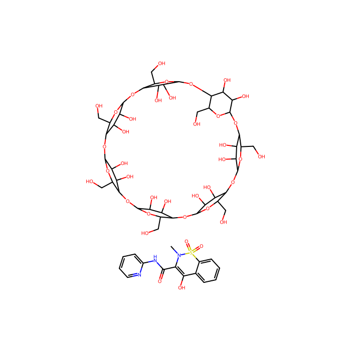 吡罗昔康-β-环糊精