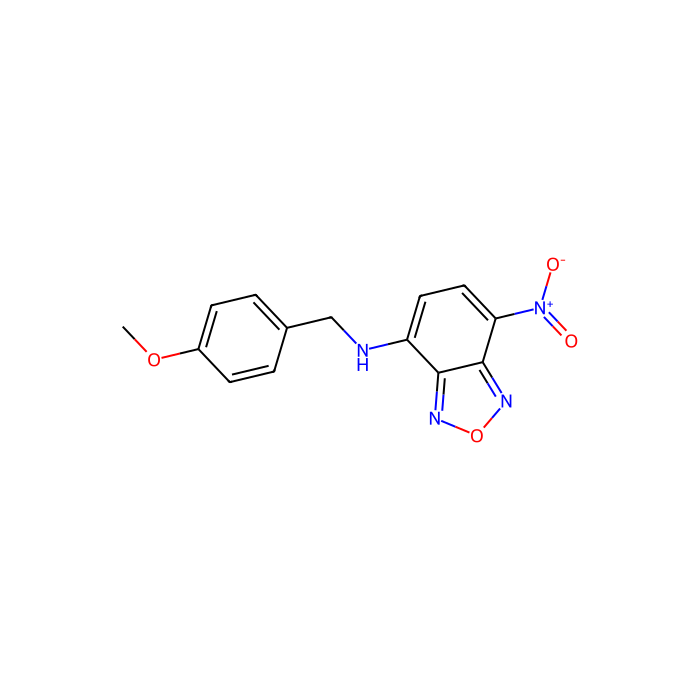 7-（对甲氧基苄氨基）-4-硝基苯-2-恶唑-1,3-二唑