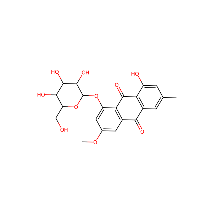 大黄素甲醚8-β-D-葡糖苷