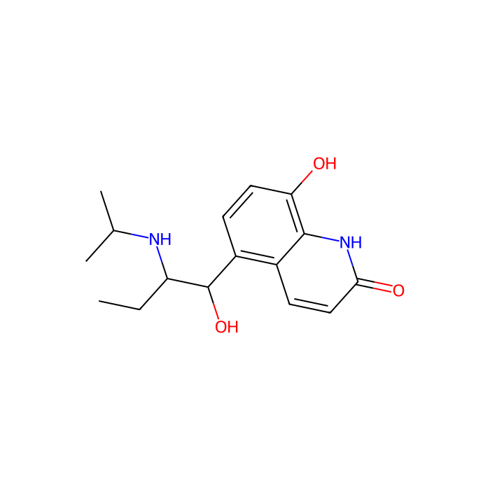 Procaterol, β-2 肾上腺素能受体激动剂