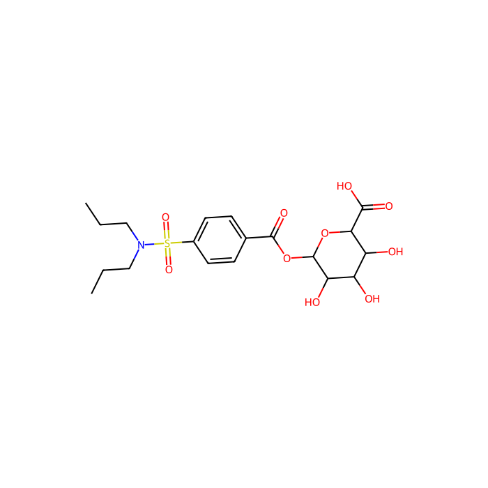 丙磺舒酰基β-D-葡糖醛酸