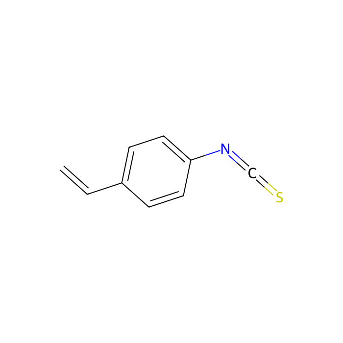 1-乙烯基-4-异硫氰酸基-苯