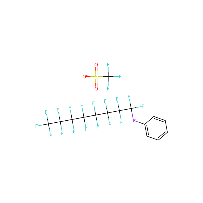 (全氟正辛基)苯基碘鎓三氟甲烷磺酸盐
