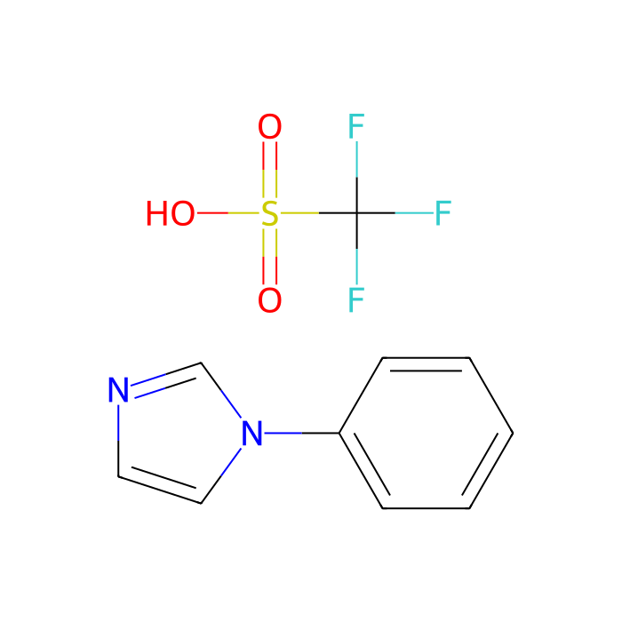 1-苯基-1H-咪唑-3-鎓三氟甲磺酸盐