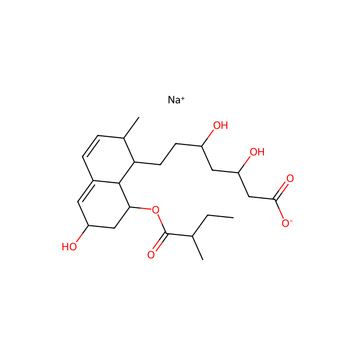 普伐他汀钠, HMG-CoA 还原酶抑制剂