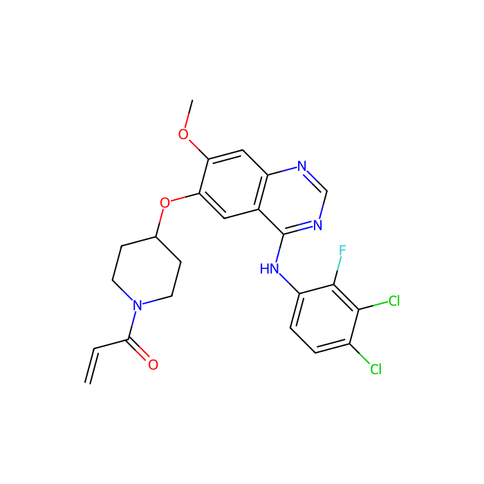 波齐奥替尼（HM781-36B）, 表皮生长因子受体抑制剂