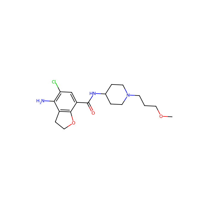 Prucalopride, 羟色胺 4 (5-HT4) 受体激动剂