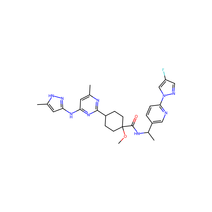 Pralsetinib (BLU-667), 激酶插入域受体抑制剂；ret 原癌基因抑制剂