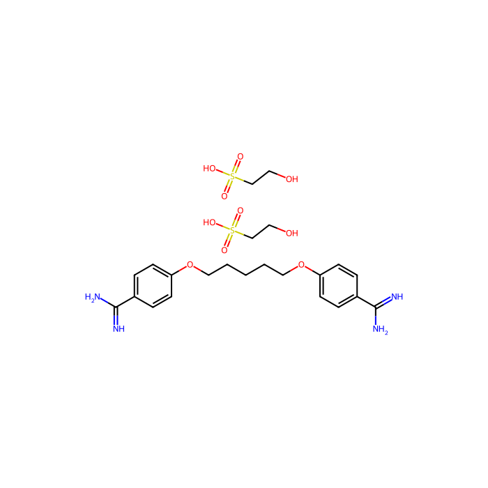 喷他脒羟乙磺酸盐, Kinetoplast DNA 抑制剂