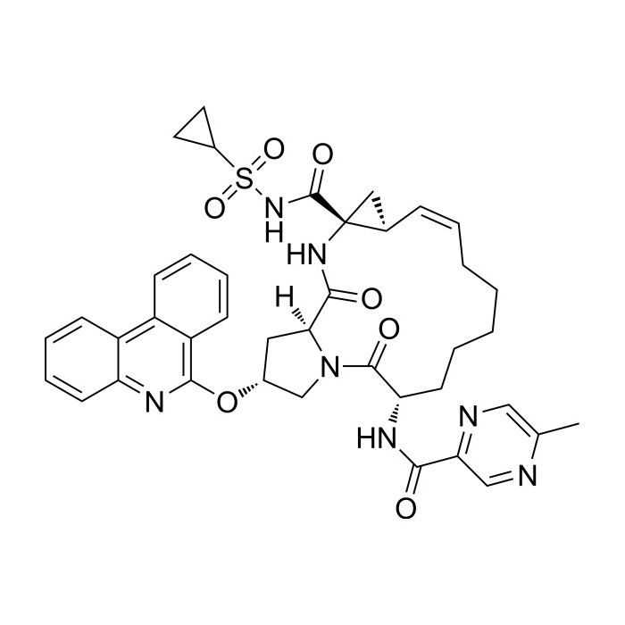 Paritaprevir (ABT-450), 丙型肝炎病毒丝氨酸蛋白酶、NS3/NS4A 抑制剂