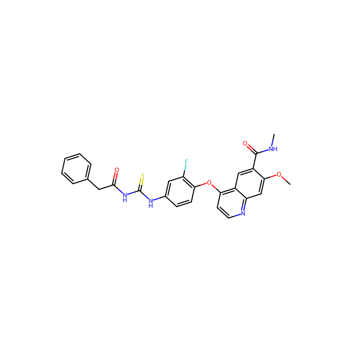 Pamufetinib (TAS-115), 激酶插入域受体抑制剂; MET 原癌基因抑制剂; 受体酪氨酸激酶