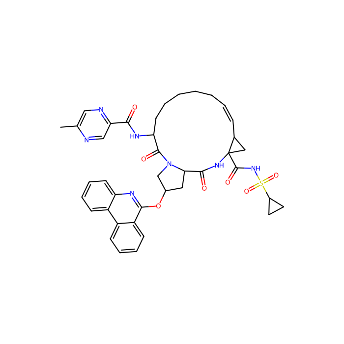 Paritaprevir (ABT-450), 丙型肝炎病毒丝氨酸蛋白酶、NS3/NS4A 抑制剂