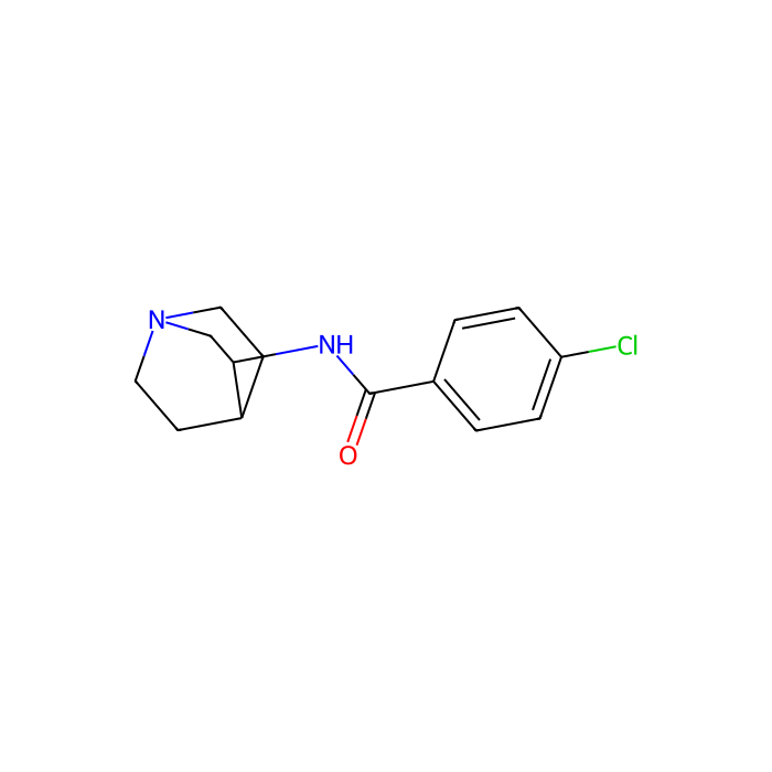 PNU 282987, 烟碱乙酰胆碱受体 α7 亚基的激动剂