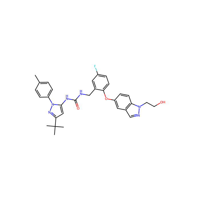 Pexmetinib (ARRY-614), 酪氨酸蛋白激酶 TIE-2 抑制剂