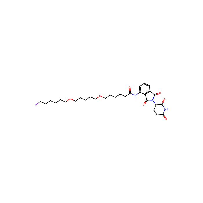 泊马度胺-C₆-PEG₁-C₃-PEG₁-丁基碘