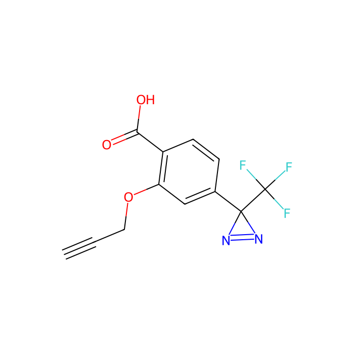 2-(丙-2-炔-1-丙氧基)-4-(3-(三氟甲基)-3H-二嗪-3-基)苯甲酸