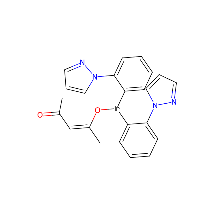 (2,4-五ne二onato-O²,O⁴)双[2-(1H -吡唑-1-基-N2)苯基-C]铱(III)