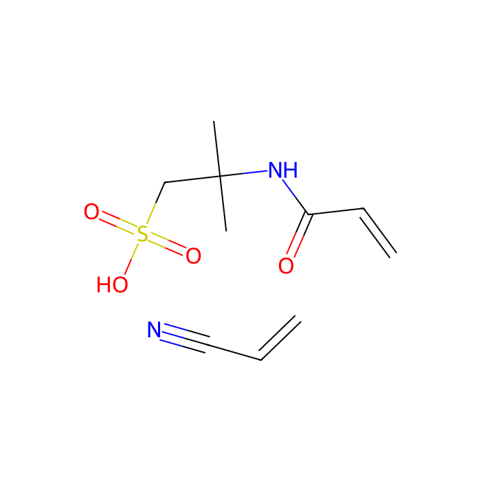 聚（2-丙烯酰胺-2-甲基-1-丙磺酸-co-丙烯腈）