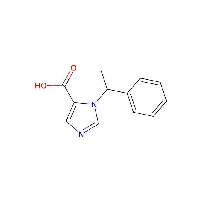 1-(1-苯基乙基)-1H-咪唑-5-羧酸