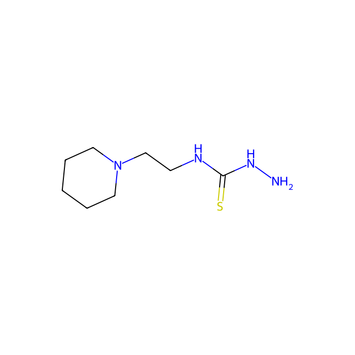 4-(2-哌啶基乙基)-3-氨基硫脲