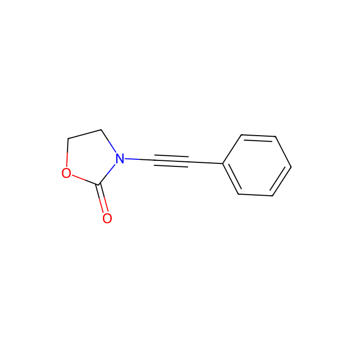 3-(2-苯基乙炔基)-2-恶唑烷酮