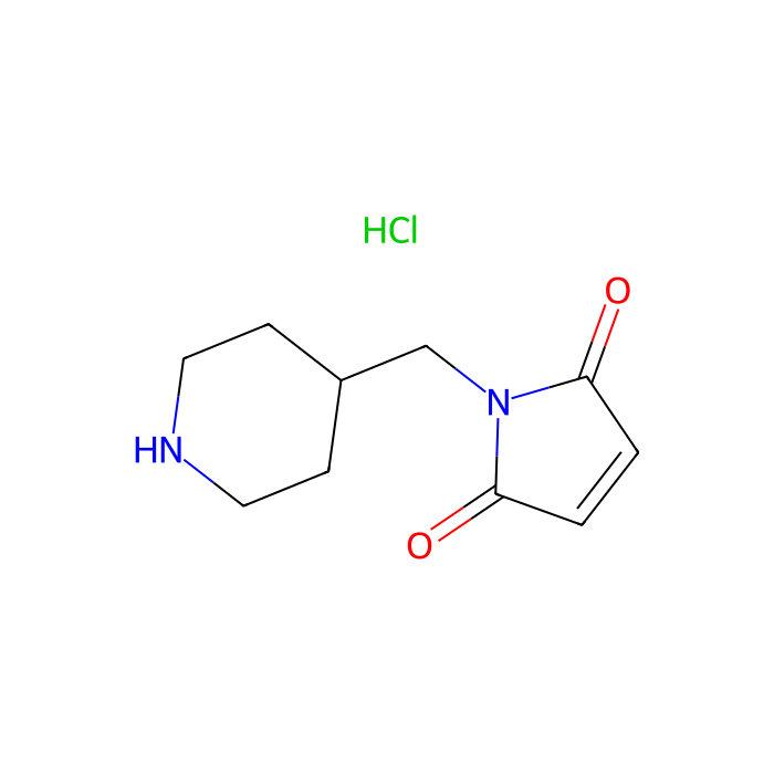 1-(哌啶-4-基甲基)-2,5-二氢-1H-吡咯-2,5-二酮盐酸盐