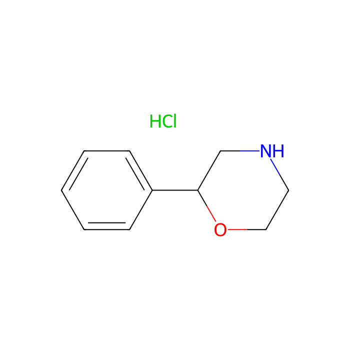 2-苯基吗啉盐酸盐