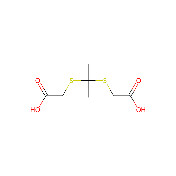 2,2’-[丙烷-2,2-二基双(硫)基]二乙酸