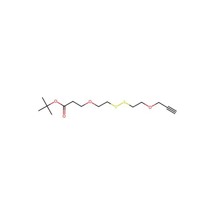炔丙基-PEG1-SS-PEG1-叔丁酯