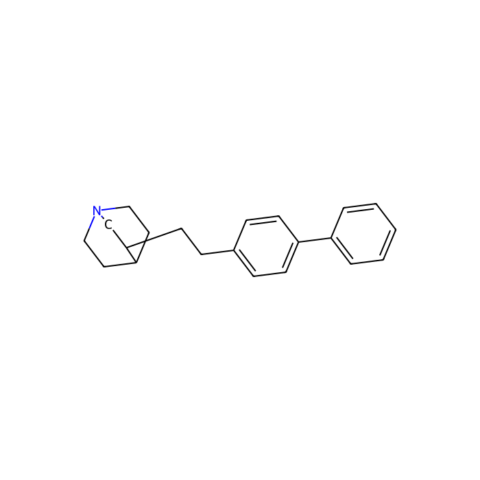 3-[2-(4-phenylphenyl)ethyl]-1-azabicyclo[2.2.2]octane, 角鲨烯合成酶抑制剂 