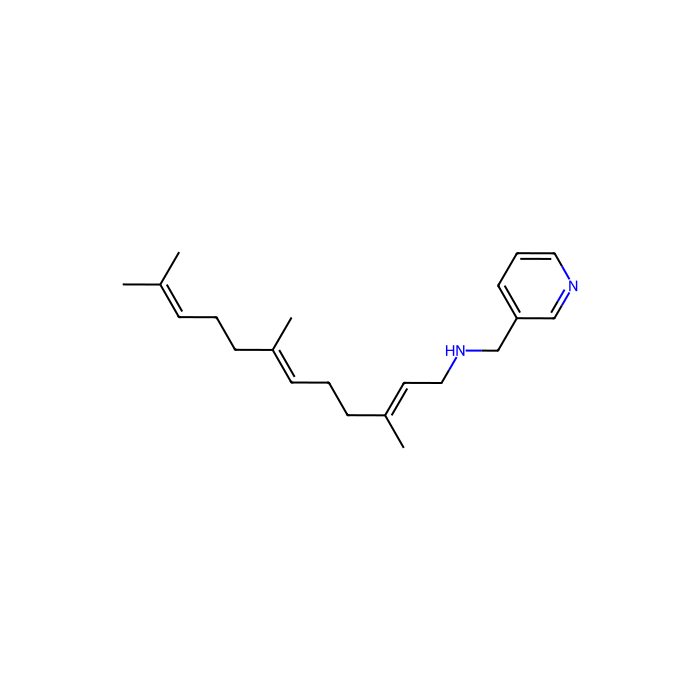 (pyridin-3-ylmethyl)[(2E,6E)-3,7,11-trimethyldodeca-2,6,10-trien-1-yl]amine, 角鲨烯合成酶抑制剂 