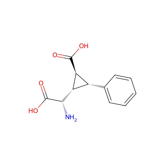 PCCG-4, mGlu 2 受体拮抗剂