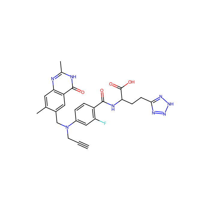 plevitrexed, 胸腺嘧啶酸合成酶抑制剂
