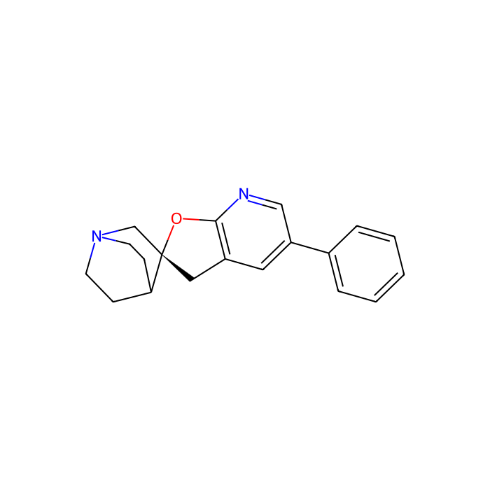 PSAB-OFP, 烟碱乙酰胆碱受体 α7 亚基的激动剂