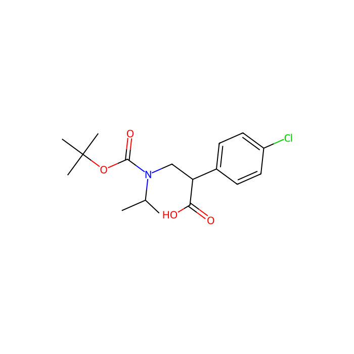 (2S)-3-[tert-butoxycarbonyl(isopropyl)amino]-2-(4-chlorophenyl)propanoic acid