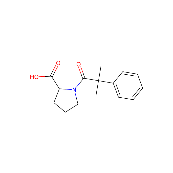 (2S)-1-(2-methyl-2-phenyl-propanoyl)pyrrolidine-2-carboxylic acid