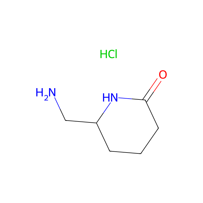 6-(aminomethyl)piperidin-2-one;hydrochloride