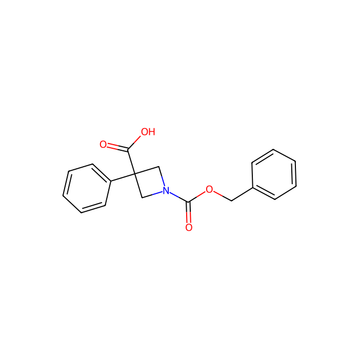 1-[(benzyloxy)carbonyl]-3-phenylazetidine-3-carboxylic acid