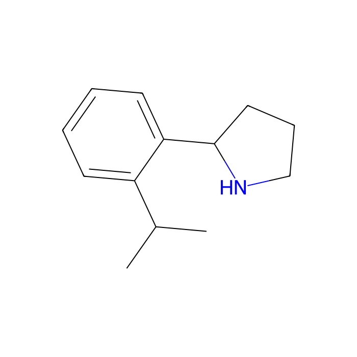 (2S)-2-[2-(propan-2-yl)phenyl]pyrrolidine