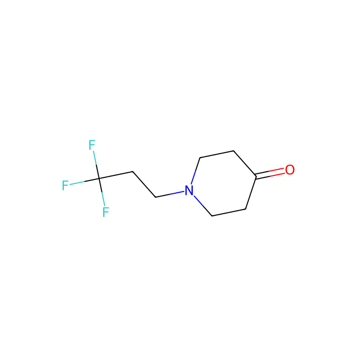1-(3,3,3-trifluoropropyl)piperidin-4-one