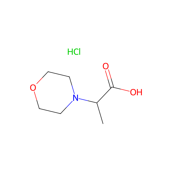 2-(morpholin-4-yl)propanoic acid hydrochloride